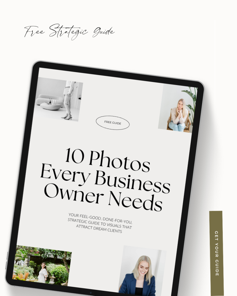 The 10 Brand Photos Every Soulful Business Owner Needs (And Why You Might Be Missing the Most Important Ones)